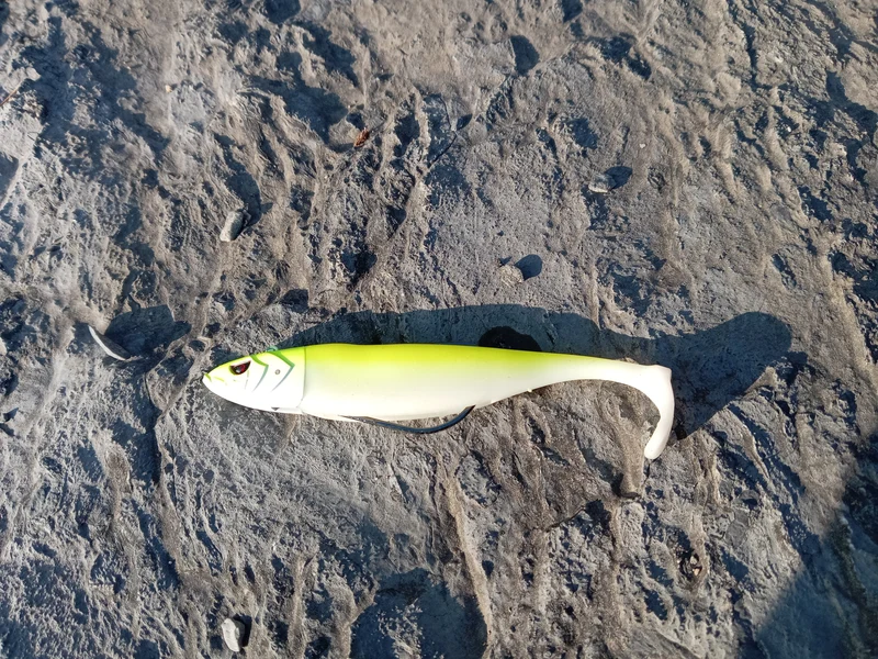 Waylander - Mean Minnow x3 Soft Plastic with Jighead (Lead Free) 27g