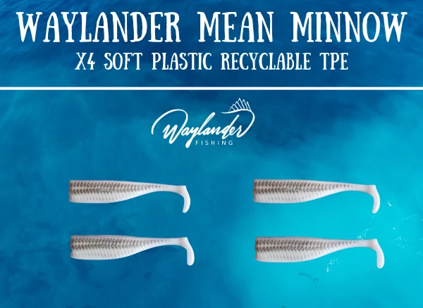 Waylander - Mean Minnow Soft Plastic x4 Bodies