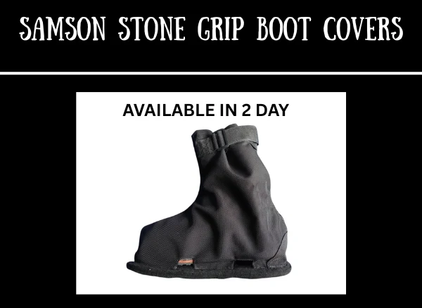 Samson Stone Grip Boot Covers - Felt Soles