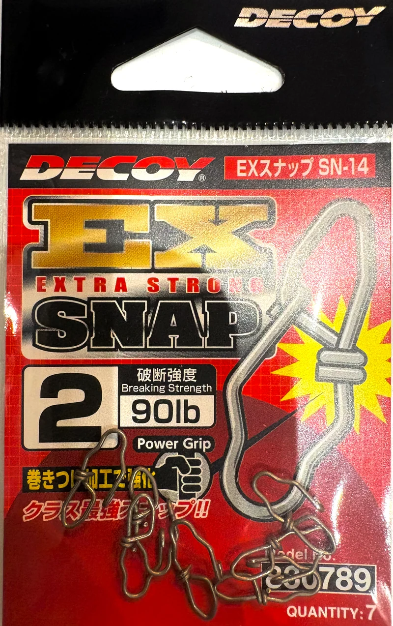 AGRAFE DECOY EX SNAP TAILLE 2 - 90lb