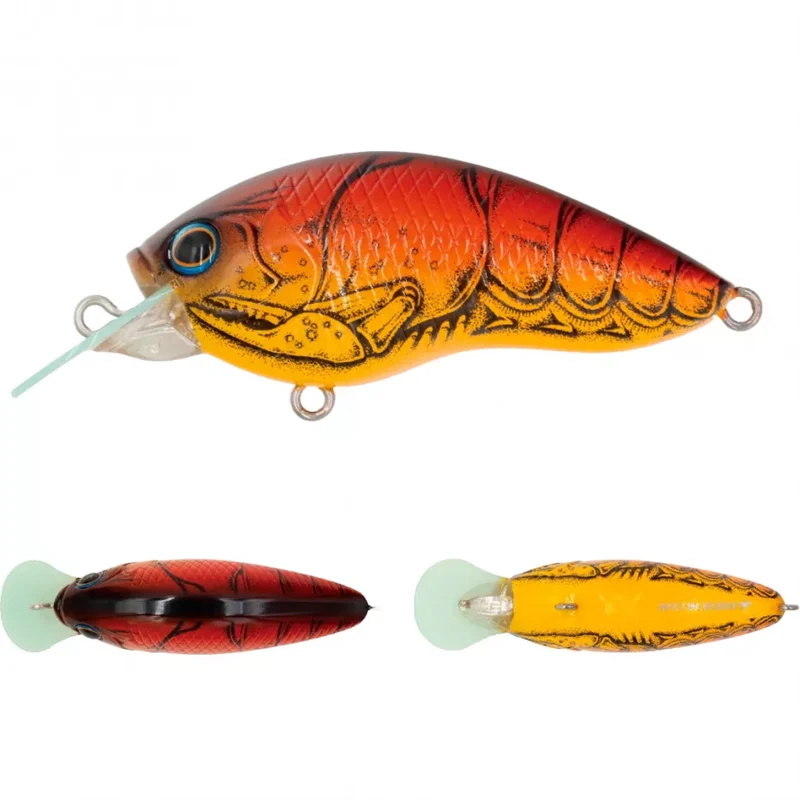 LEURRE CRANKBAIT GRASSROOTS RUNBBIT F #16 - red craw