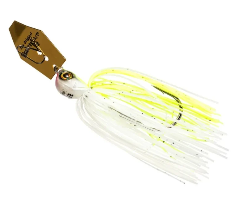 LEURRE CHATTERBAIT ZMAN ÉLITE TUNGSTEN - chartreuse white