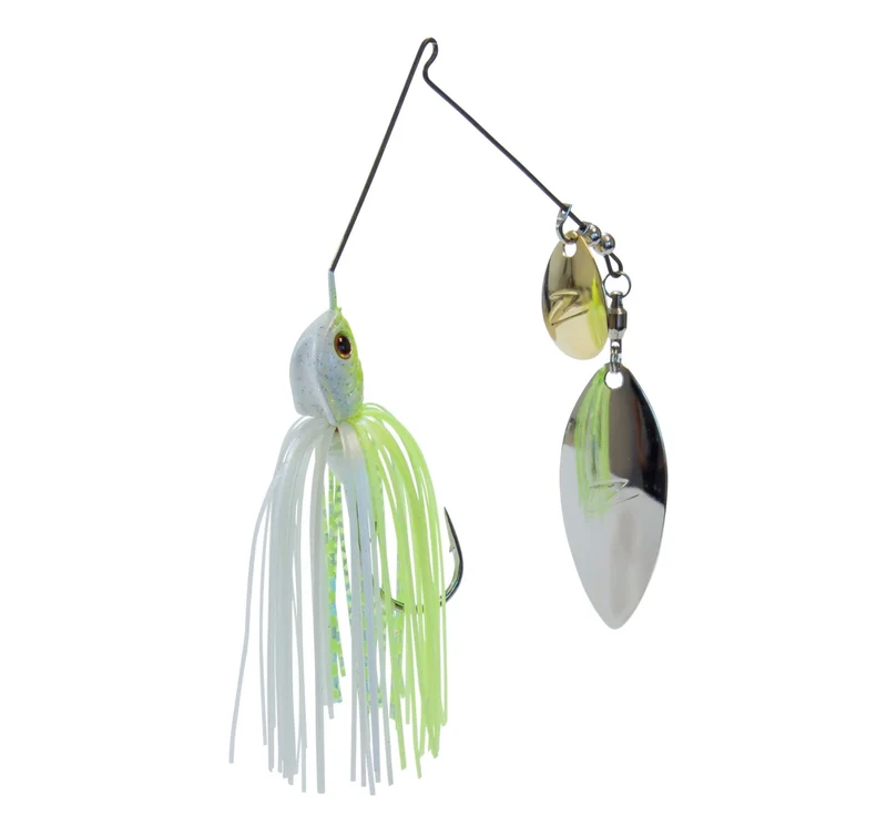 LEURRE SPINNERBAIT ZMAN SLINGBLADE willow Colorado - chartreuse pearl