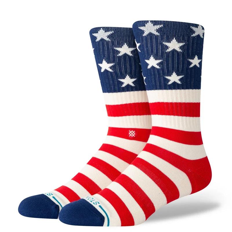 CHAUSSETTES STANCE THE FOURTH 2 CREW SOCK