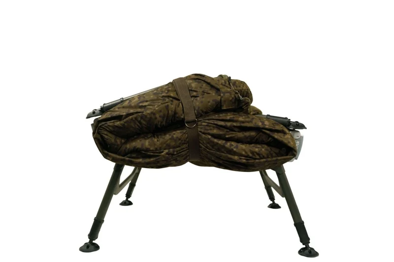Bed Chair avec sac de couchage Solar SP C-Tech Memory Foam 8 pieds Wide