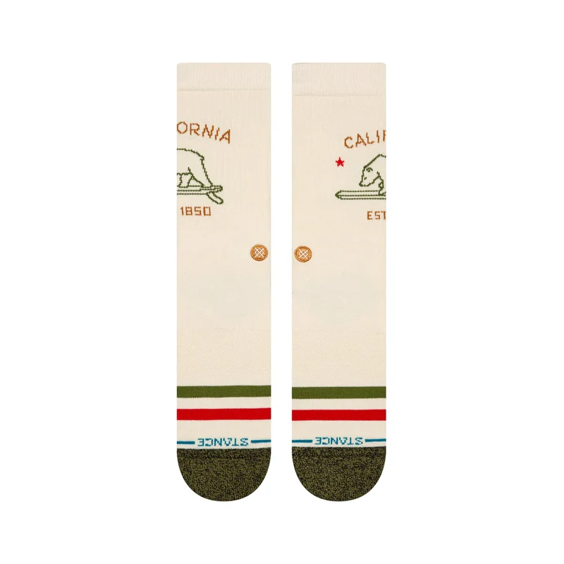 CHAUSSETTES STANCE CALIFORNIA REPUBLIC 2 CREW SOCK