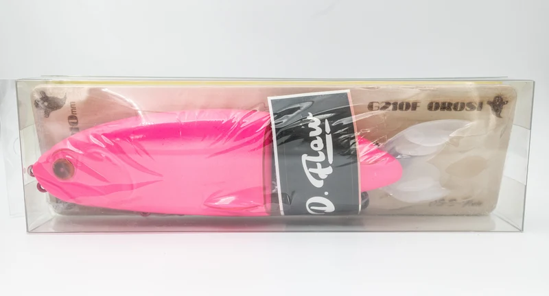 LEURRE D-FLOW KOREA OROSI G210F en bois #2 PINK