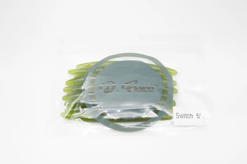LEURRE WORM D-FLOW SWITCH 5" #watermelon