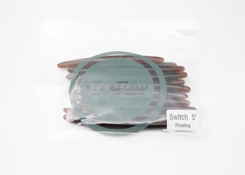 LEURRE WORM D-FLOW SWITCH 5" Floating #cola