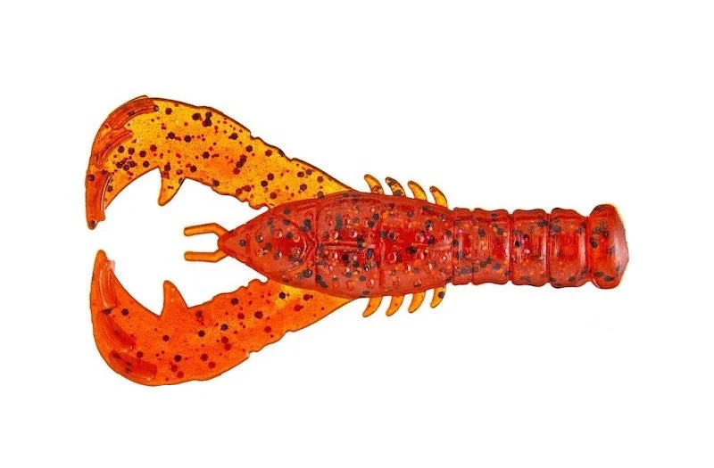LEURRE GARY YAMAMOTO Yamacraw 4" #9003 FIRE CRAW