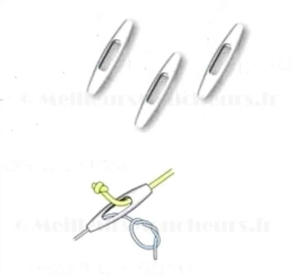 Connecteur raccord soie 'grain'