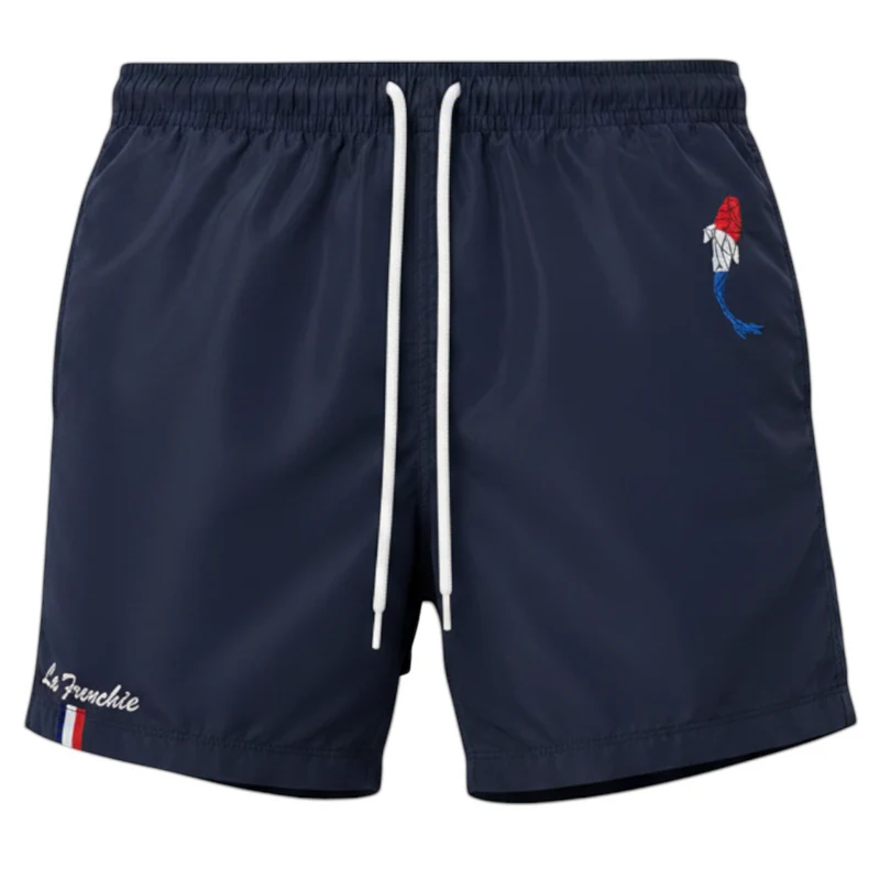 Short de Bain La Frenchie - Bleu Marine