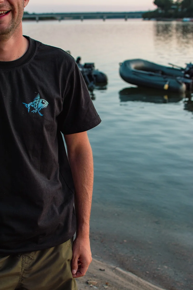 T-shirt Predator Noir
