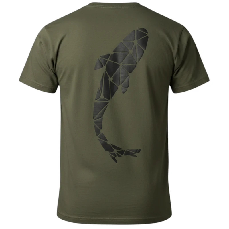T-shirt pour carpistes - Kaki