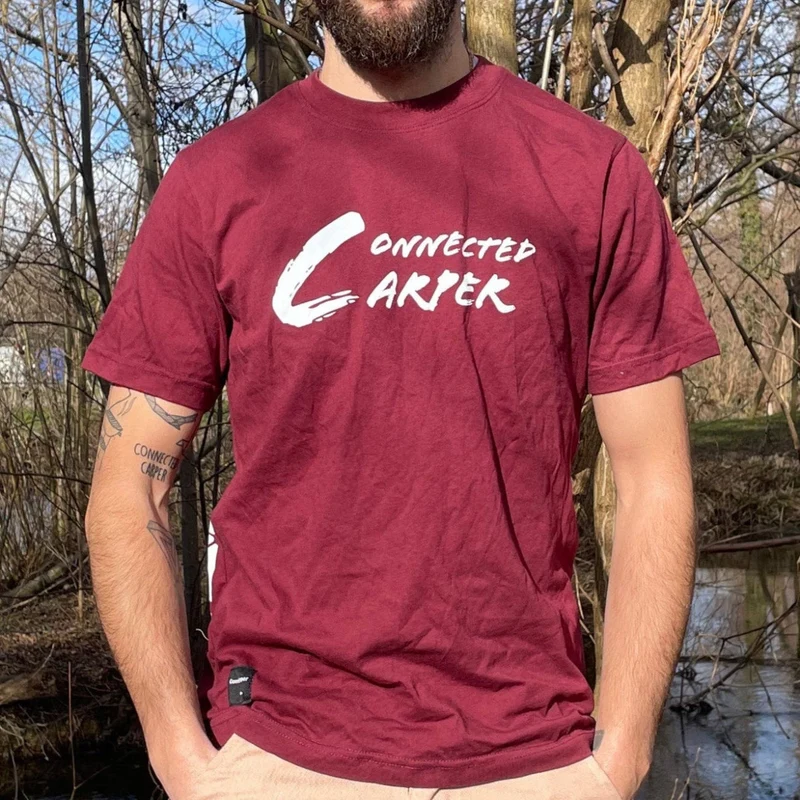 T-shirt pour carpistes - Bordeaux
