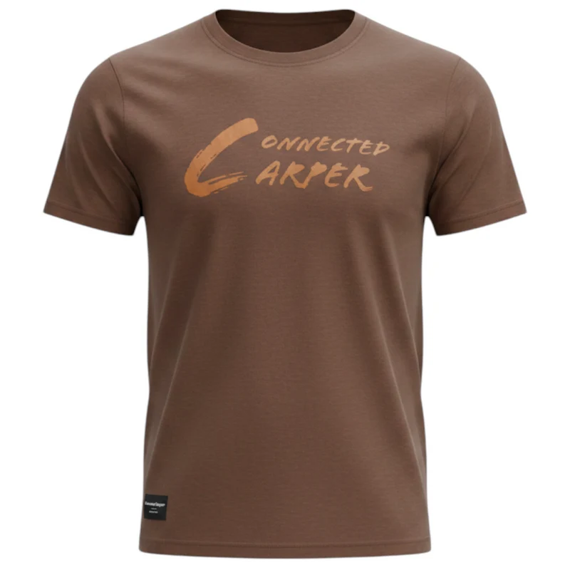 T-shirt pour carpistes - Marron