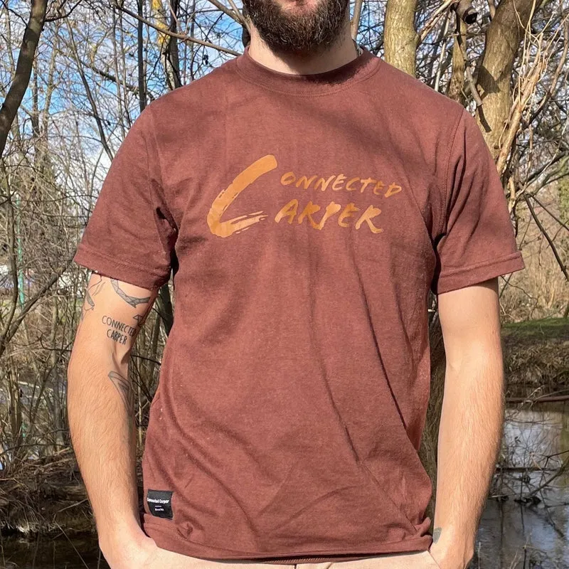 T-shirt pour carpistes - Marron